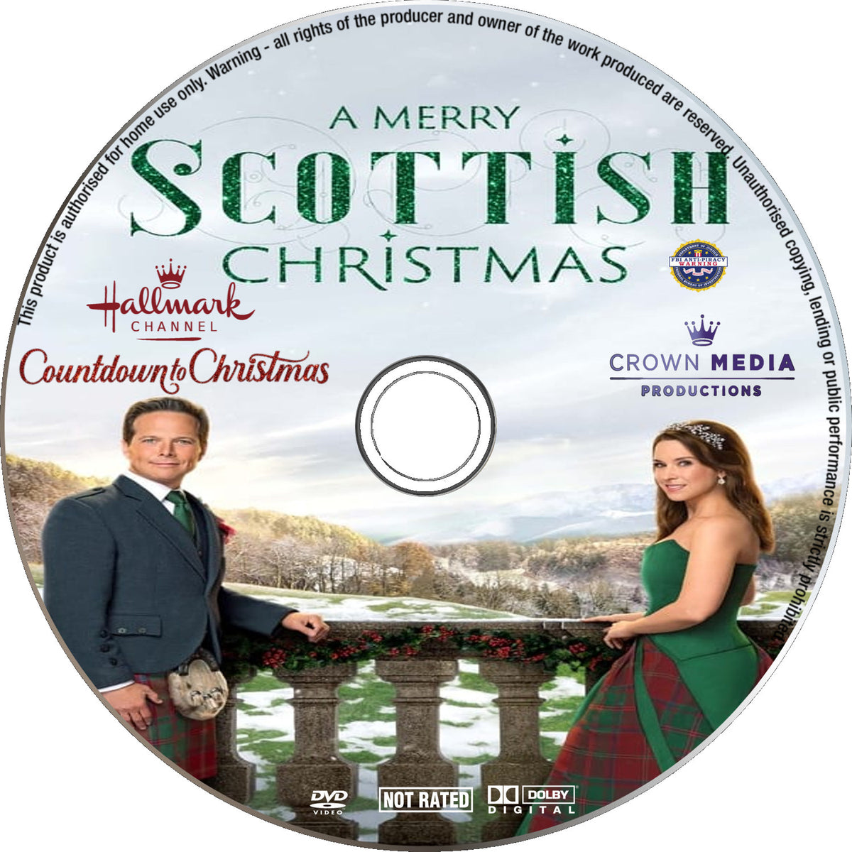 A Merry Scottish Christmas [DVD] [DISC ONLY] [2023] Seaview Square Cinema