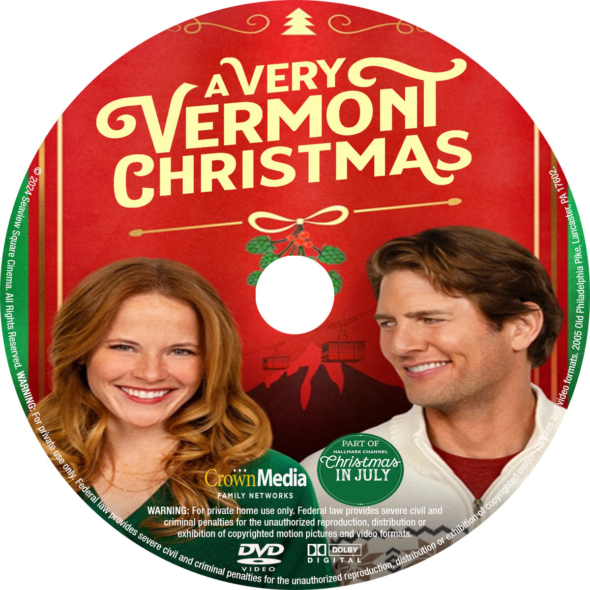A Very Vermont Christmas [DVD] [DISC ONLY] [2024] - Seaview Square