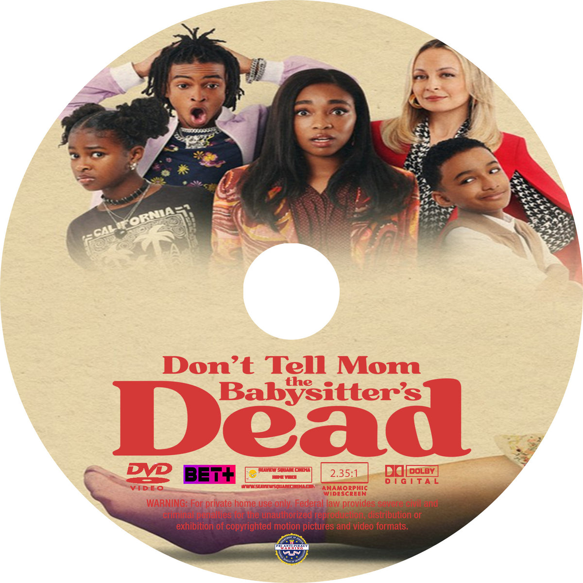Don't Tell Mom The Babysitters Dead [DVD] [DISC ONLY] [2024