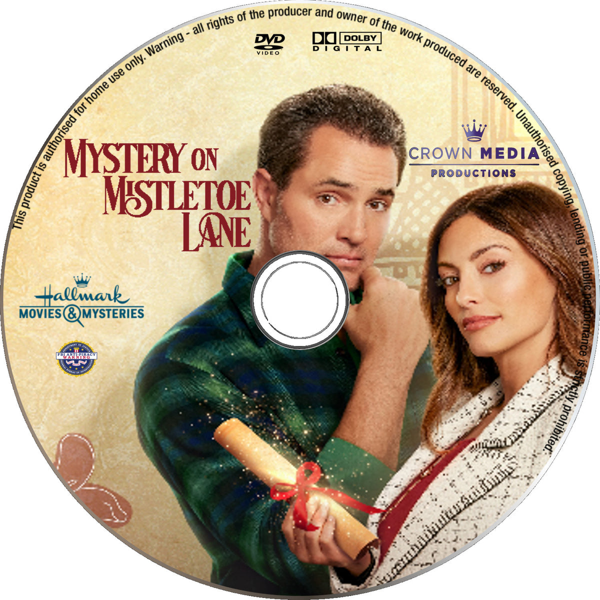 Mystery On Mistletoe Lane [DVD] [DISC ONLY] [2023] Seaview Square Cinema