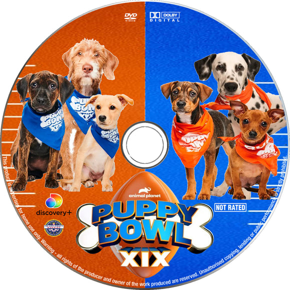 Puppy Bowl XIX [DVD] [DISC ONLY] [2023]