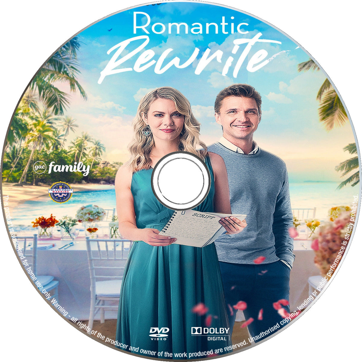 Romantic Rewrite [DVD] [DISC ONLY] [2022] - Seaview Square Cinema