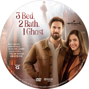 3 Bed, 2 Bath, 1 Ghost [DVD] [DISC ONLY] [2023]