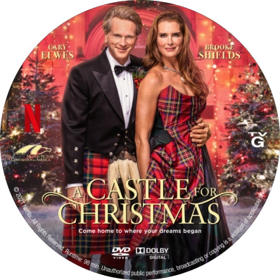 A Castle For Christmas [DVD] [DISC ONLY] [2021]
