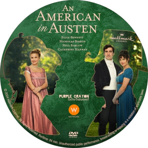 An American In Austen [DVD] [DISC ONLY] [2024]