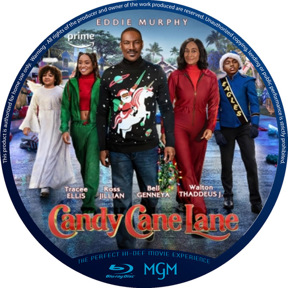 Candy Cane Lane [Blu-ray] [DISC ONLY] [2023]
