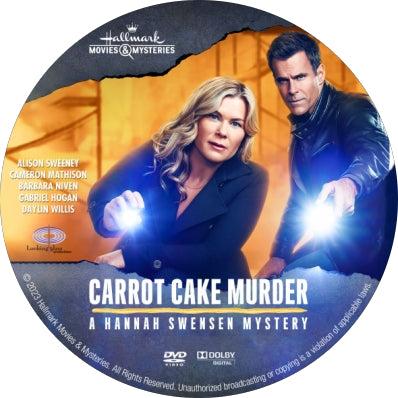 Carrot Cake Murder:  A Hannah Swensen Mystery [DVD] [DISC ONLY] [2023]
