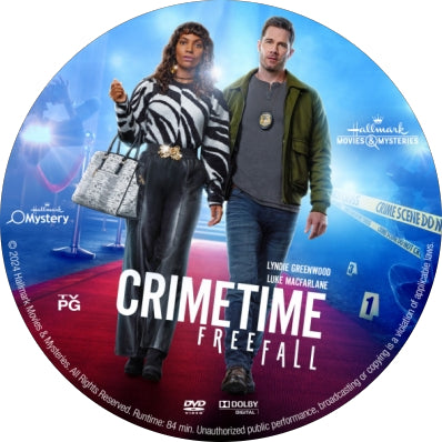 CrimeTime:  Freefall [DVD] [DISC ONLY] [2024]