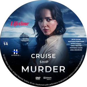 Cruise Ship Murder [DVD] [DISC ONLY] [2024]