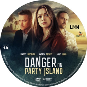 Danger On Party Island [DVD] [DISC ONLY] [2024]