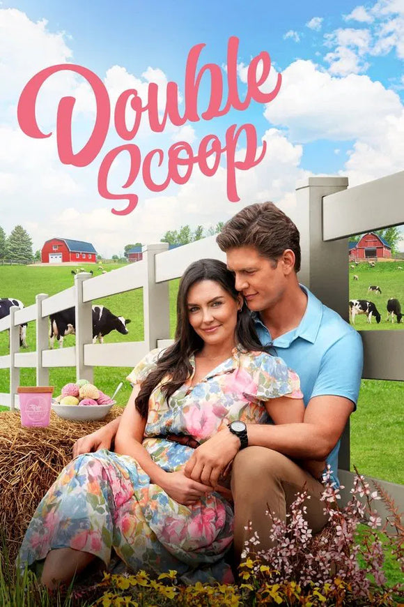 Double Scoop MOD DVD featuring Taylor Cole and Ryan McPartlin with disc artwork

Hallmark summer romance DVD Rivalry over ice cream branding packaging

2025 ice-cream workplace rom-com physical disc example