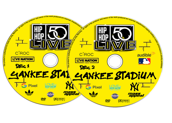 Hip Hop 50 Live At Yankee Stadium [DVD] [DISC ONLY] [2023]