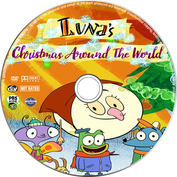 Let's Go Luna!: Luna's Christmas Around the World  [DVD] [DISC ONLY] [2018]