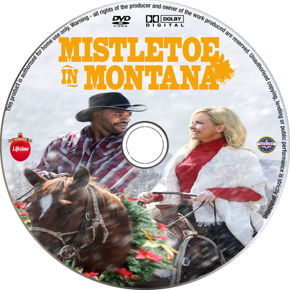 Mistletoe In Montana [DVD] [DISC ONLY] [2021]