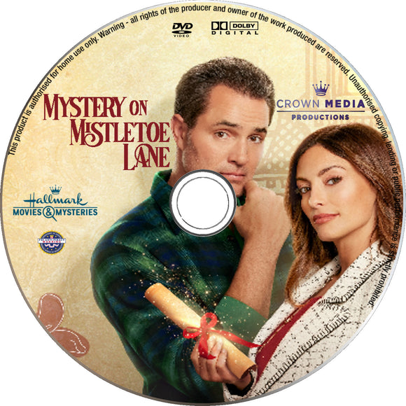 Mystery On Mistletoe Lane [DVD] [DISC ONLY] [2023]