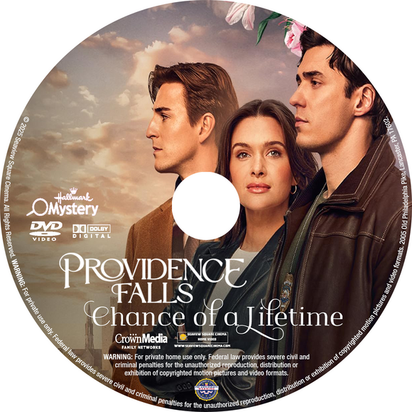 Providence Falls: Chance of a Lifetime (2025) – Hallmark Channel MOD DVD (Region-Free, Disc Only)