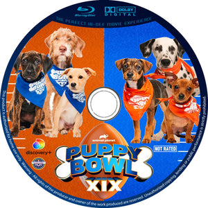 Puppy Bowl XIX [Blu-ray] [DISC ONLY] [2023]
