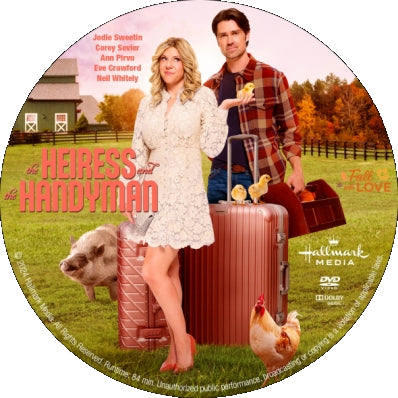 The Heiress and the Handyman [DVD] [DISC ONLY] [2024]