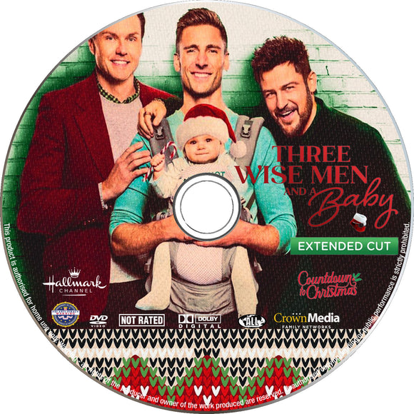 Three Wise Men and a Baby:  Extended Cut [DVD] [DISC ONLY] [2023]