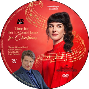 Time For Her To Come Home For Christmas [DVD] [DISC ONLY] [2023]