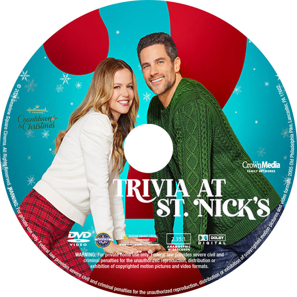 Trivia At St. Nick's [DVD] [DISC ONLY] [2024]