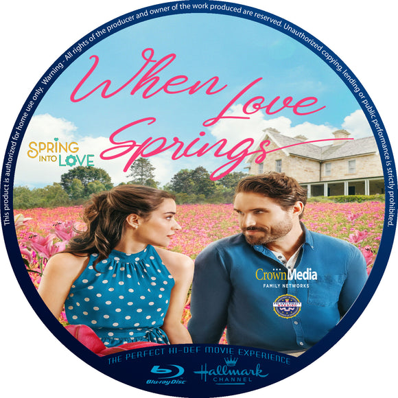 When Love Springs [Blu-ray] [DISC ONLY] [2023]