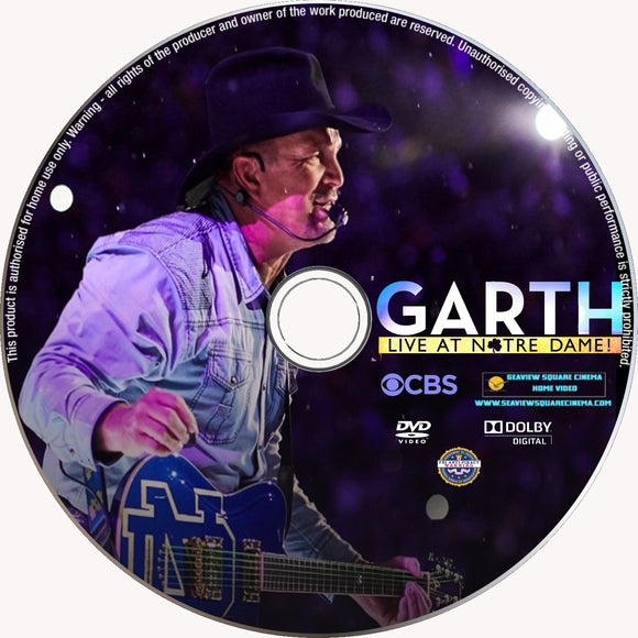 Garth:  Live At Notre Dame! [DVD] [DISC ONLY] [2018]