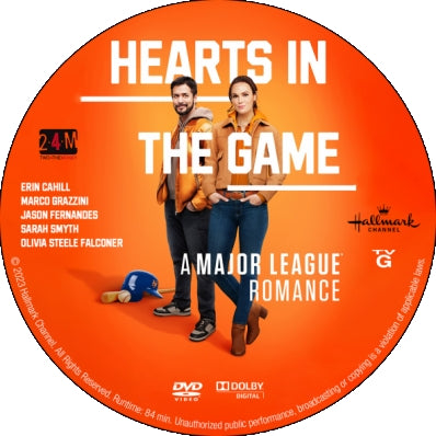 Hearts In The Game [DVD] [DISC ONLY] [2023]