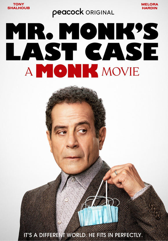 El último caso del señor Monk: una película de Monk [DVD] [2023]