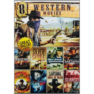 8 Western Movies Collection 2 Disc Set [DVD] [2013]