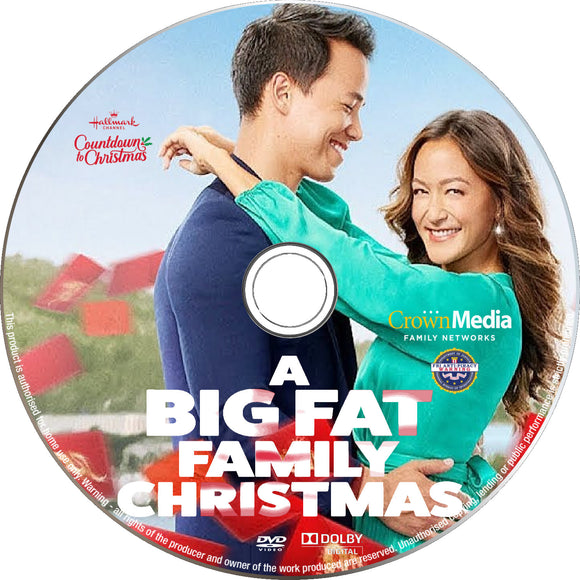 A Big Fat Family Christmas [DVD] [DISC ONLY] [2022]