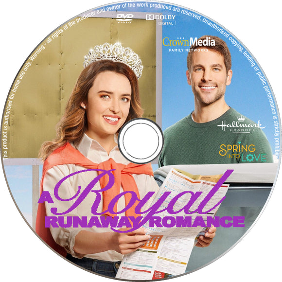 A Royal Runaway Romance [DVD] [DISC ONLY] [2022]