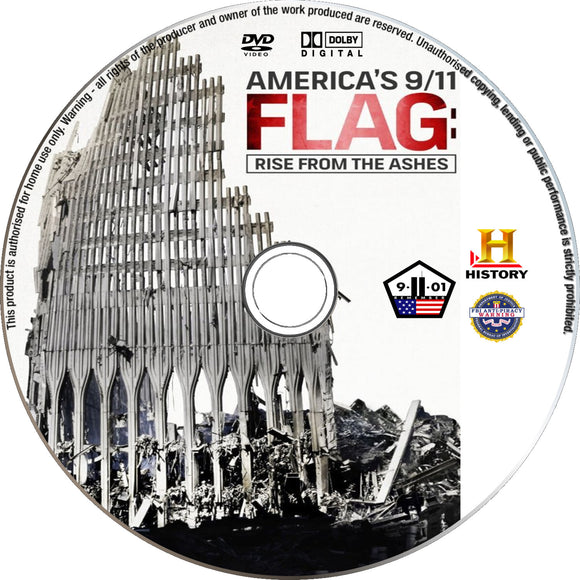 America's 9/11 Flag: Rise From The Ashes [DVD] [DISC ONLY] [2016] - Seaview Square Cinema