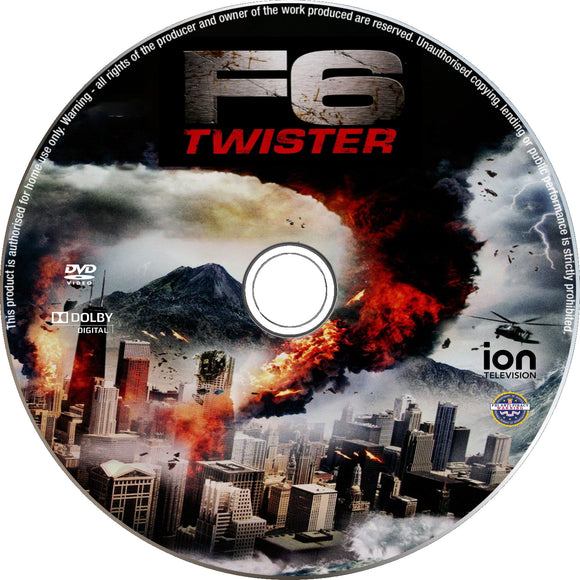 F6:  Twister [ALSO KNOWN AS Christmas Twister] [DVD] [DISC ONLY] [2012]