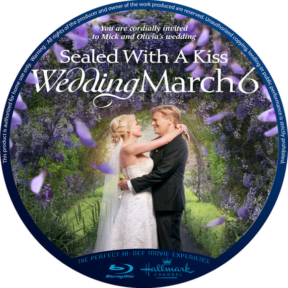 Sealed With A Kiss:  Wedding March 6 [Blu-ray] [DISC ONLY] [2021] - Seaview Square Cinema