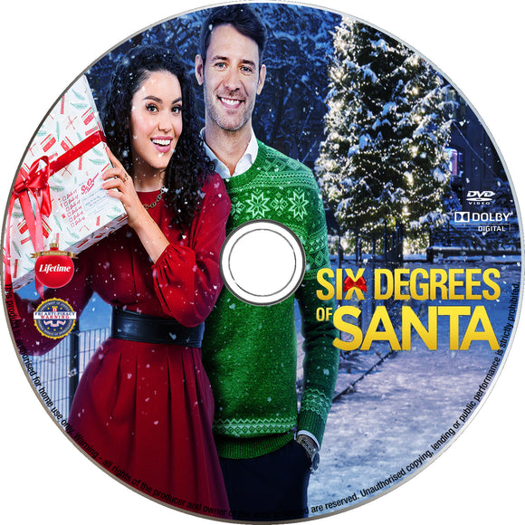Six Degrees Of Santa [DVD] [DISC ONLY] [2022]