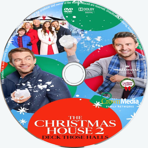 The Christmas House 2:  Deck Those Halls [DVD] [DISC ONLY] [2021]
