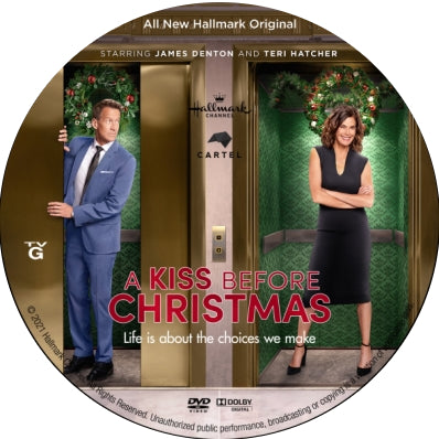 A Kiss Before Christmas [DVD] [DISC ONLY] [2021]