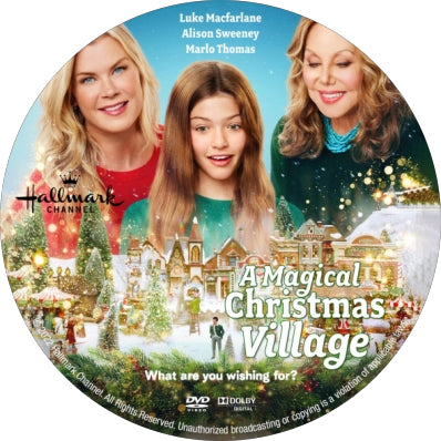 A Magical Christmas Village [DVD] [DISC ONLY] [2022]